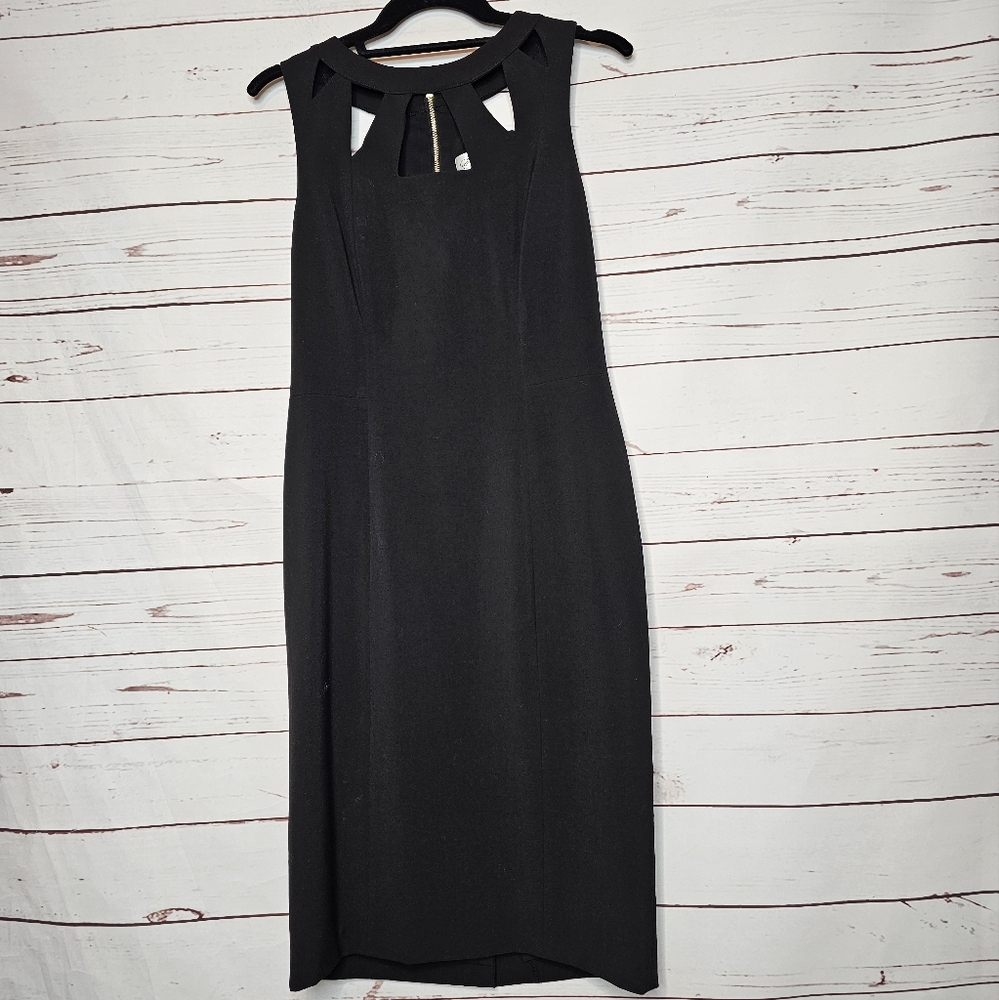 Eliza J Triangle Cut Out Sheath Dress